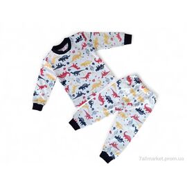 Дитяча піжама Весна/осінь 14450 т.синій (4 шт. р.сітка1-4) "Kids-modnik" недорого оптом від прямого постачальника