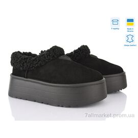 Фотография Угги женские утепленные зима Y13 чорний з. (6 пар р.36-41) "Stella" недорого оптом от прямого поставщика