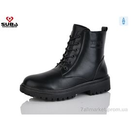 Черевики жіночі стильні Весна/осінь F379 (8 пар р.37-42) "SUBA" недорого оптом від прямого постачальника