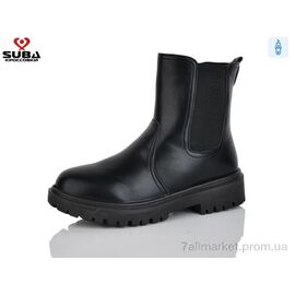 Черевики жіночі стильні Весна/осінь F376 (8 пар р.37-42) "SUBA" недорого оптом від прямого постачальника