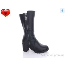 Чоботи жіночі зручні Зима 301 (6 пар р.36-40) "Jiao Li Mei" недорого оптом від прямого постачальника