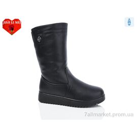 Чоботи жіночі зручні Зима 886 (8 пар р.37-42) "Jiao Li Mei" недорого оптом від прямого постачальника