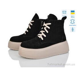 Черевики жіночі стильні Зима 3751-1M (6 пар р.36-40) "Ailinda" недорого оптом від прямого постачальника