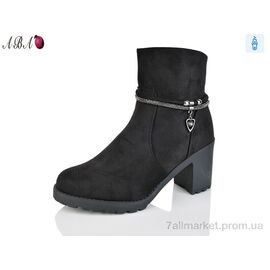 Фотография Ботинки женские стильные зима 501-1 (6 пар р.36-40) "Aba" недорого оптом от прямого поставщика
