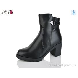 Черевики жіночі стильні Зима 502 (6 пар р.36-40) "Aba" недорого оптом від прямого постачальника