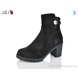 Черевики жіночі стильні Зима 502-1 (6 пар р.36-40) "Aba" недорого оптом від прямого постачальника