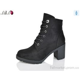 Черевики жіночі стильні Зима 506-1 (6 пар р.36-40) "Aba" недорого оптом від прямого постачальника