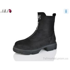 Фотография Ботинки женские стильные зима 602-1 (6 пар р.36-41) "Aba" недорого оптом от прямого поставщика