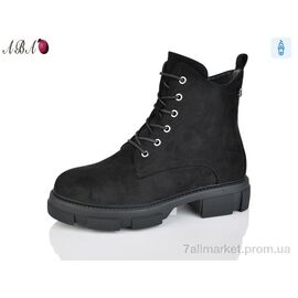 Черевики жіночі стильні Зима 606-1 зима (6 пар р.36-41) "Aba" недорого оптом від прямого постачальника
