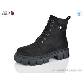 Фотография Ботинки женские стильные зима J803-1 (6 пар р.36-41) "Aba" недорого оптом от прямого поставщика