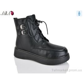 Фотография Ботинки женские стильные зима B16 (8 пар р.36-41) "Aba" недорого оптом от прямого поставщика