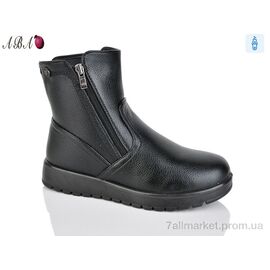 Фотография Ботинки женские стильные зима 51-3 (8 пар р.37-42) "Aba" недорого оптом от прямого поставщика