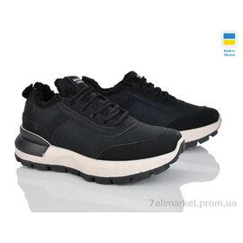 Фотография Кроссовки женские модные зима Гіпаніс Ж5112 чорний (8 пар р.36-41) "Progress" недорого оптом от прямого поставщика