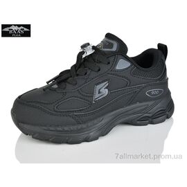 Кросівки дитячі модні Весна/осінь K6576-1 (8 пар р.32-37) "Baas" недорого оптом від прямого постачальника