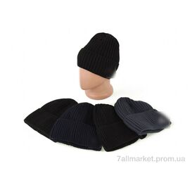 Шапка чоловіча Зима Y17-2 mix (5 шт. р.сітка54-56) "Red Hat" недорого оптом від прямого постачальника