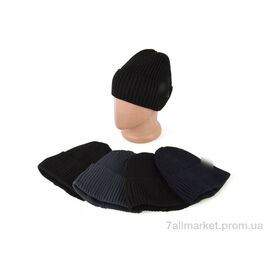 Шапка чоловіча Зима Y17-10 mix (5 шт. р.сітка54-56) "Red Hat" недорого оптом від прямого постачальника