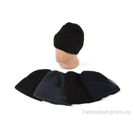 Шапка чоловіча Зима Y17-3 mix (5 шт. р.сітка54-56) "Red Hat" недорого оптом від прямого постачальника