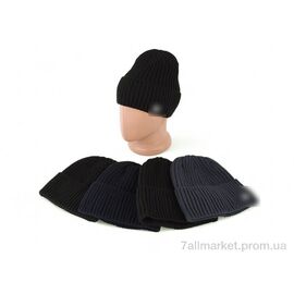 Шапка чоловіча Зима Y17-7 mix (5 шт. р.сітка54-56) "Red Hat" недорого оптом від прямого постачальника