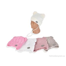 Фотография Шапка детская Зима Y25-15D mix (5 шт. р.сетка 6-12) "Red Hat" недорого оптом от прямого поставщика