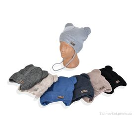 Фотография Шапка детская Зима Y25-15M mix (5 шт. р.сетка 6-12) "Red Hat" недорого оптом от прямого поставщика