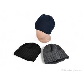 Шапка чоловіча Зима Y33-5 mix (5 шт. р.сітка54-58) "Red Hat" недорого оптом від прямого постачальника