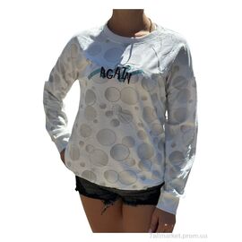 Кофта жіноча Весна/осінь 109 white (3 шт. р.сіткаOne size) "Шик-Шок" недорого оптом від прямого постачальника