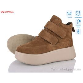 Черевики жіночі стильні Зима M281-5 (8 пар р.36-41) "QQ&Панда" недорого оптом від прямого постачальника