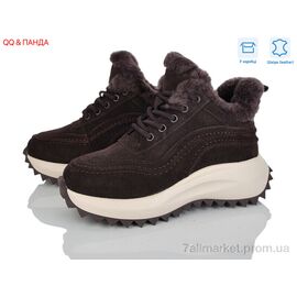 Кросівки жіночі модні Зима M636-2 (8 пар р.36-41) "QQ&Панда" недорого оптом від прямого постачальника