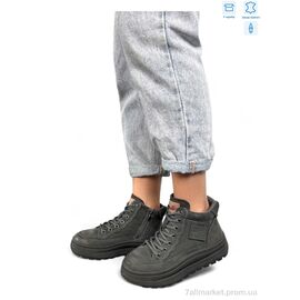 Фотография Ботинки женские стильные Весна/осень J2001-2 grey (8 пар р.36-40) "Camille" недорого оптом от прямого поставщика