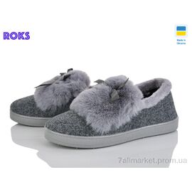 Бурки жіночі Зима YB29 сірий (6 пар р.37-41) "Roks" недорого оптом від прямого постачальника