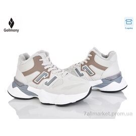 Фотография Кроссовки женские модные зима 2027-15-6 (8 пар р.36-41) "Gollmony" недорого оптом от прямого поставщика