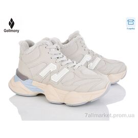 Фотография Кроссовки женские модные зима 2027-15-7 (8 пар р.36-41) "Gollmony" недорого оптом от прямого поставщика