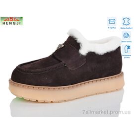 Туфлі жіночі стильні Зима 69-6 (8 пар р.36-41) "HENGJI-ELENA" недорого оптом від прямого постачальника