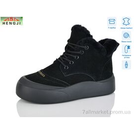 Фотография Ботинки женские стильные зима M677-1 (8 пар р.36-41) "HENGJI-ELENA" недорого оптом от прямого поставщика