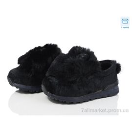 Фотография Кроссовки детские модные Весна/осень WM18 black (6 пар р.20-25) "Waldem" недорого оптом от прямого поставщика