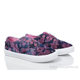 Фотография Кеды детские легкие Весна/осень WH49 синьо-рожевий (6 пар р.31-36) "Waldem" недорого оптом от прямого поставщика