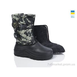 Чоботи з піни чоловічі Зима N14 піксель (6 пар р.41-45) "Lot Shoes" недорого оптом від прямого постачальника