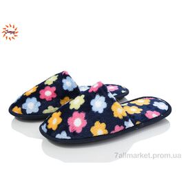 Тапки жіночі для будинку Весна/осінь Капці квітка (7 пар р.37-40) "Jumay" недорого оптом від прямого постачальника