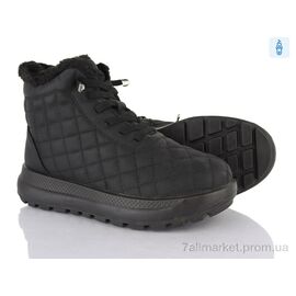 Фотография Ботинки женские стильные зима 60955 black (8 пар р.37-42) "Baolikang" недорого оптом от прямого поставщика