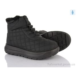 Фотография Ботинки женские стильные зима 60977 black (8 пар р.37-42) "Baolikang" недорого оптом от прямого поставщика