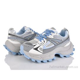 Фотография Кроссовки женские модные Весна/осень K043-2 (8 пар р.36-41) "Loretta" недорого оптом от прямого поставщика