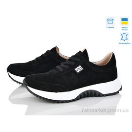 Кросівки жіночі модні Весна/осінь 50643 чорний з. (6 пар р.36-40) "A.N.I.One" недорого оптом від прямого постачальника