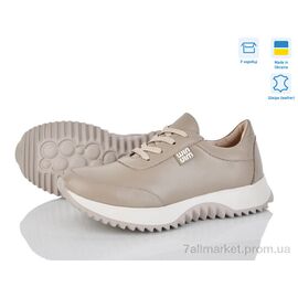 Кросівки жіночі модні Весна/осінь 50643 беж к. (6 пар р.36-40) "A.N.I.One" недорого оптом від прямого постачальника