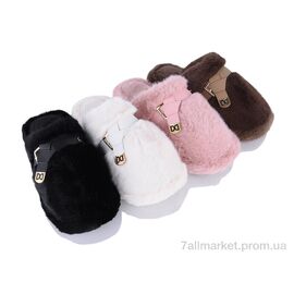 Фотография Тапки женские для дома зима WF6020 mix (12 пар р.36-41) "Deshman" недорого оптом от прямого поставщика