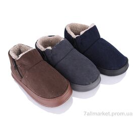 Фотография Тапки мужские домашние зима 10163 mix (12 пар р.40-45) "Deshman" недорого оптом от прямого поставщика