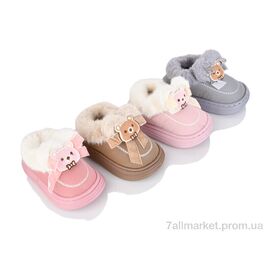 Фотография Тапки детские домашние зима 60012 mix (12 пар р.24-29) "BABYSHOP" недорого оптом от прямого поставщика