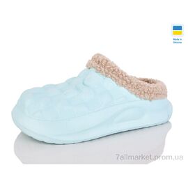 Калоші жіночі Зима 604 м'ята (8 пар р.36-41) "Lot Shoes" недорого оптом від прямого постачальника