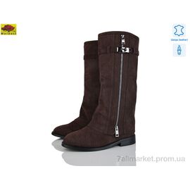 Чоботи жіночі зручні Зима A588-6 (6 пар р.36-40) "Mei De Li" недорого оптом від прямого постачальника