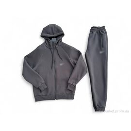 Фотография Спортивный костюм мужской Зима 2515-3 d.grey (5 шт. р.сетка S-2XL) "Verton" недорого оптом от прямого поставщика