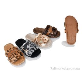 Тапки жіночі для будинку Весна/осінь 6068 mix (6 пар р.36-41) "Vladimir" недорого оптом від прямого постачальника